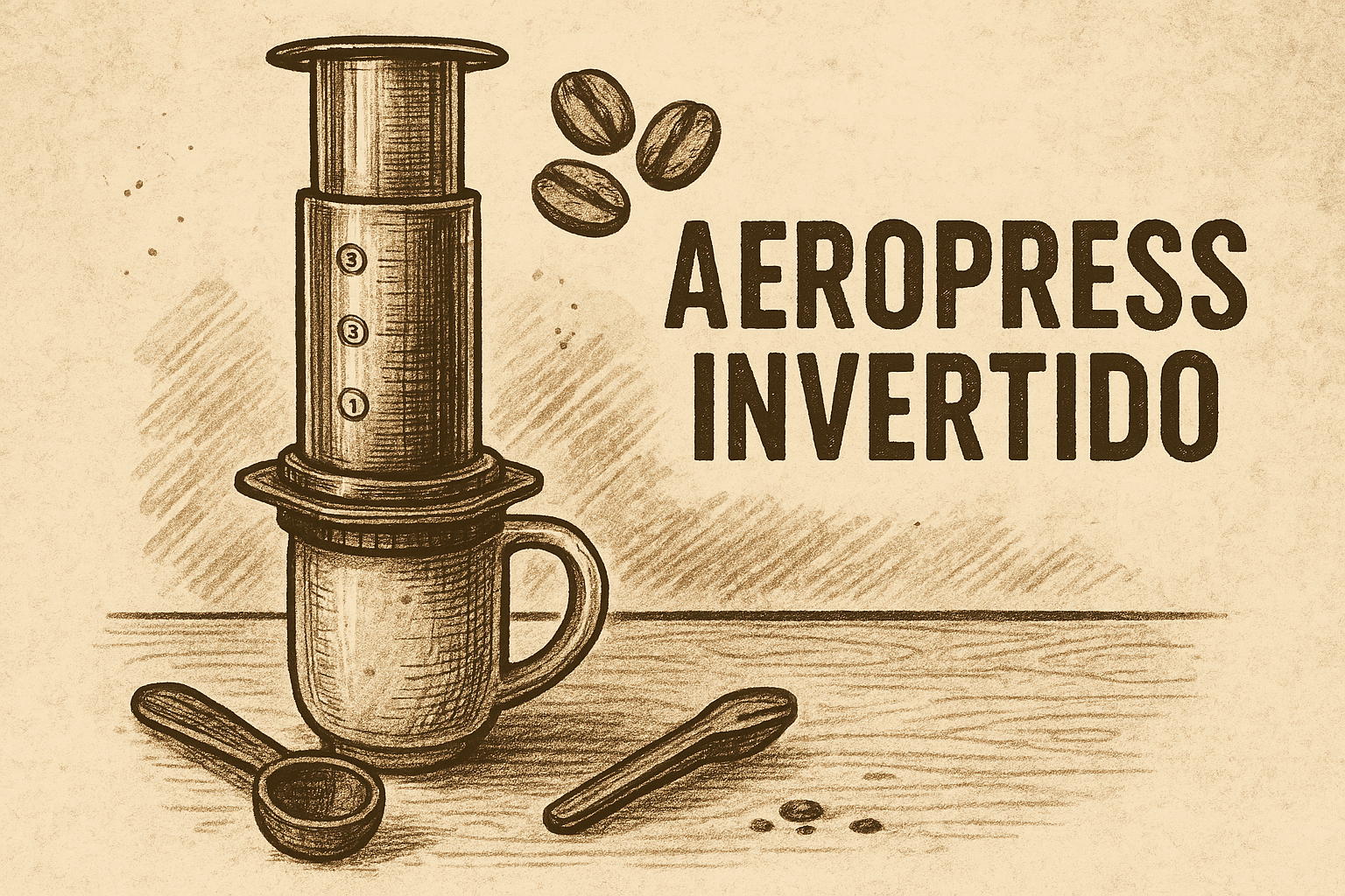 Aeropress invertido