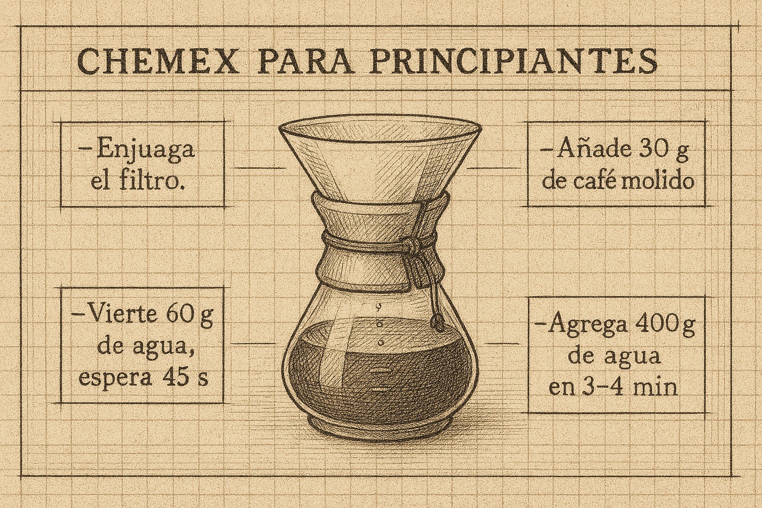 Chemex para principiantes